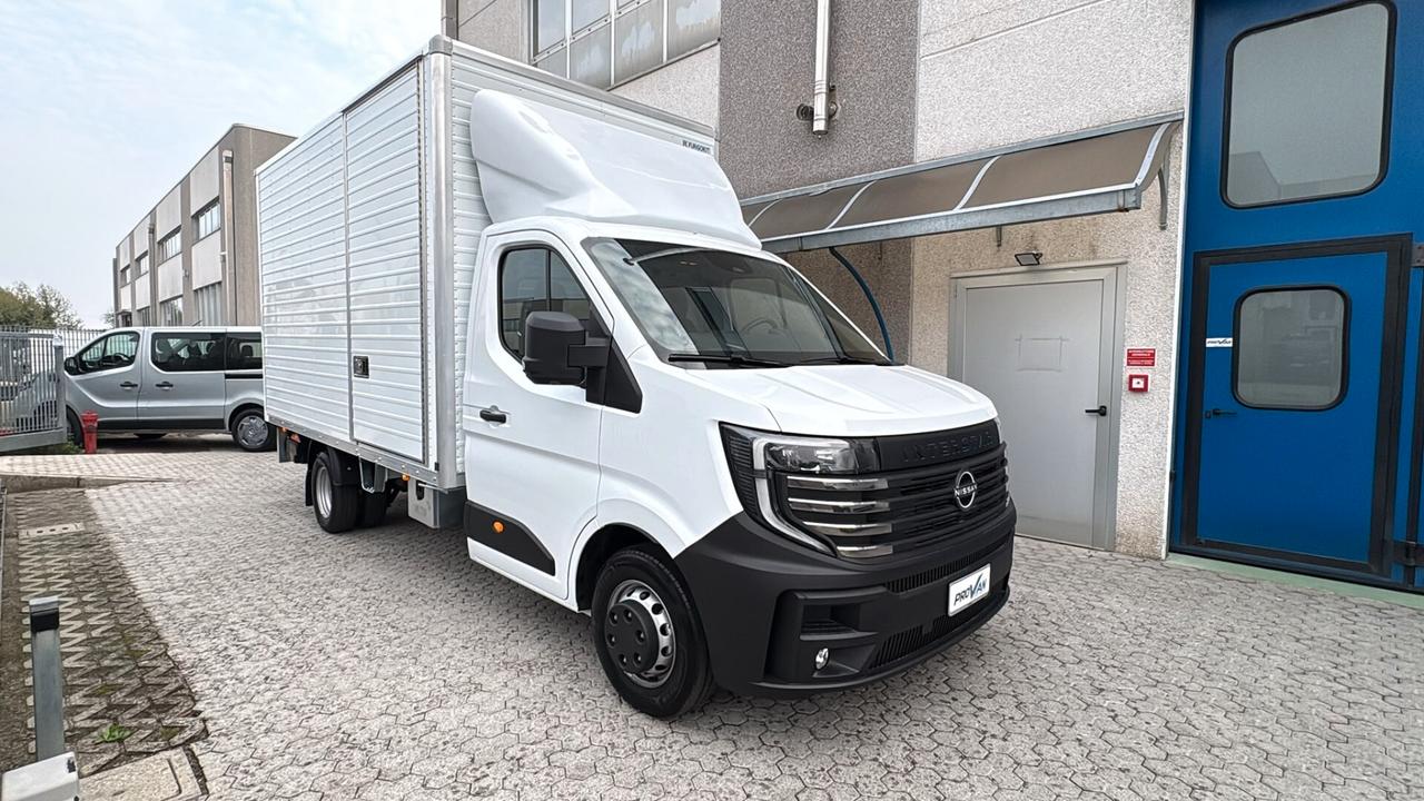 FURGONATURA 8 BANCALI CON SPONDA SU NISSAN INTERSTAR L3 GEMELLATO 150 CV