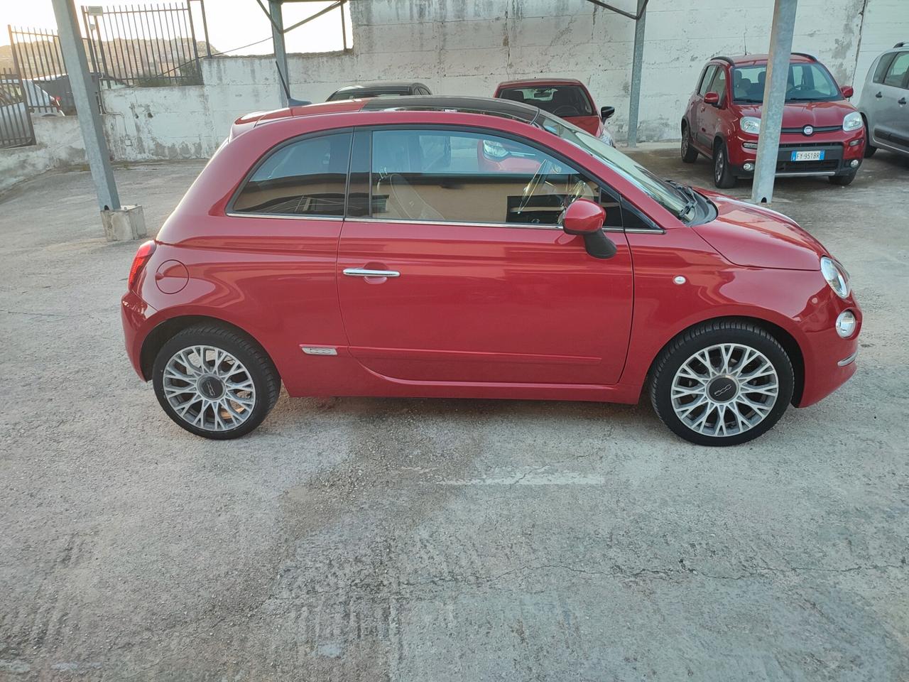 Fiat 500 1.2 Riva -TETTO PANORAMICO-