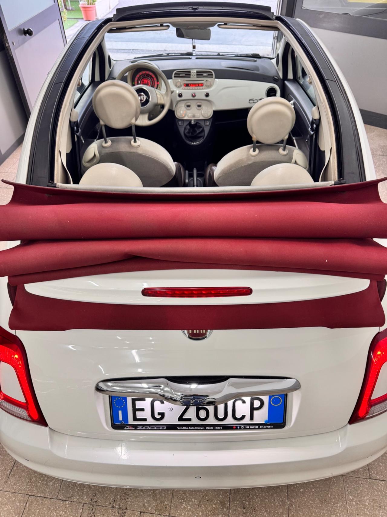 Fiat 500 C 1.3 Mjt 95 Cv S&S Lounge KM 0 - 2011