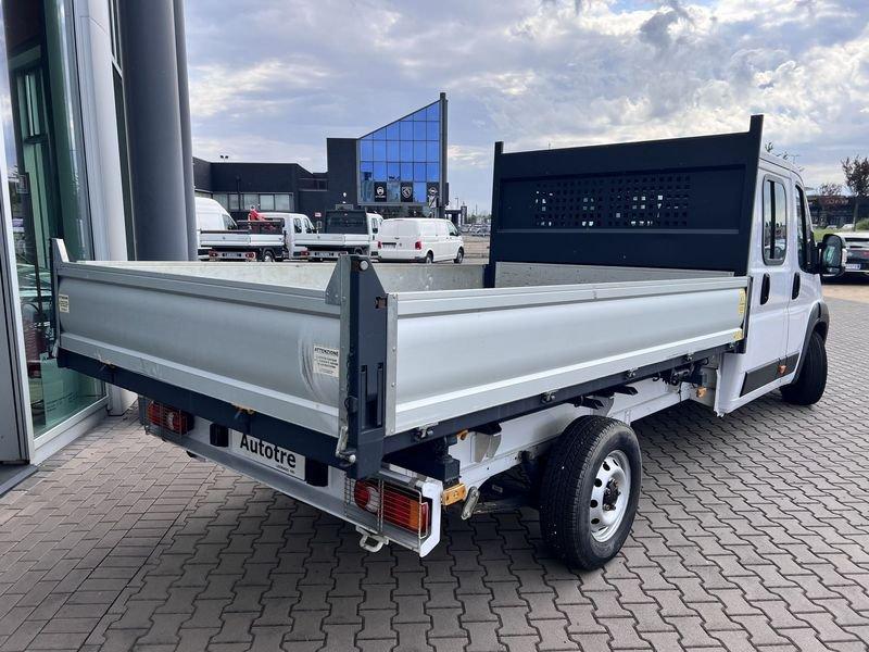 FIAT Ducato 35 2.3 MJT 180CV XL-H1 -Doppia cabina Maxi Cassone Ribaltabile trilaterale
