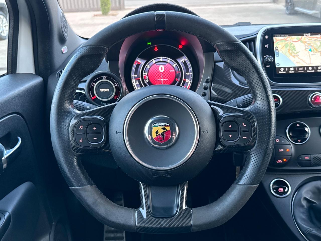 Abarth 595 1.4 Turbo T-Jet 180 CV Competizione FULL SABELT CARBONIO UNI PRO