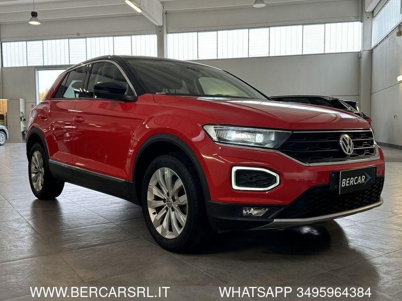 Volkswagen T-Roc 1.0 TSI SPORT BlueMotion Technology*PROIETTORI LED*CROUISE CONTROL ADATTIVO*TELECAMERA*