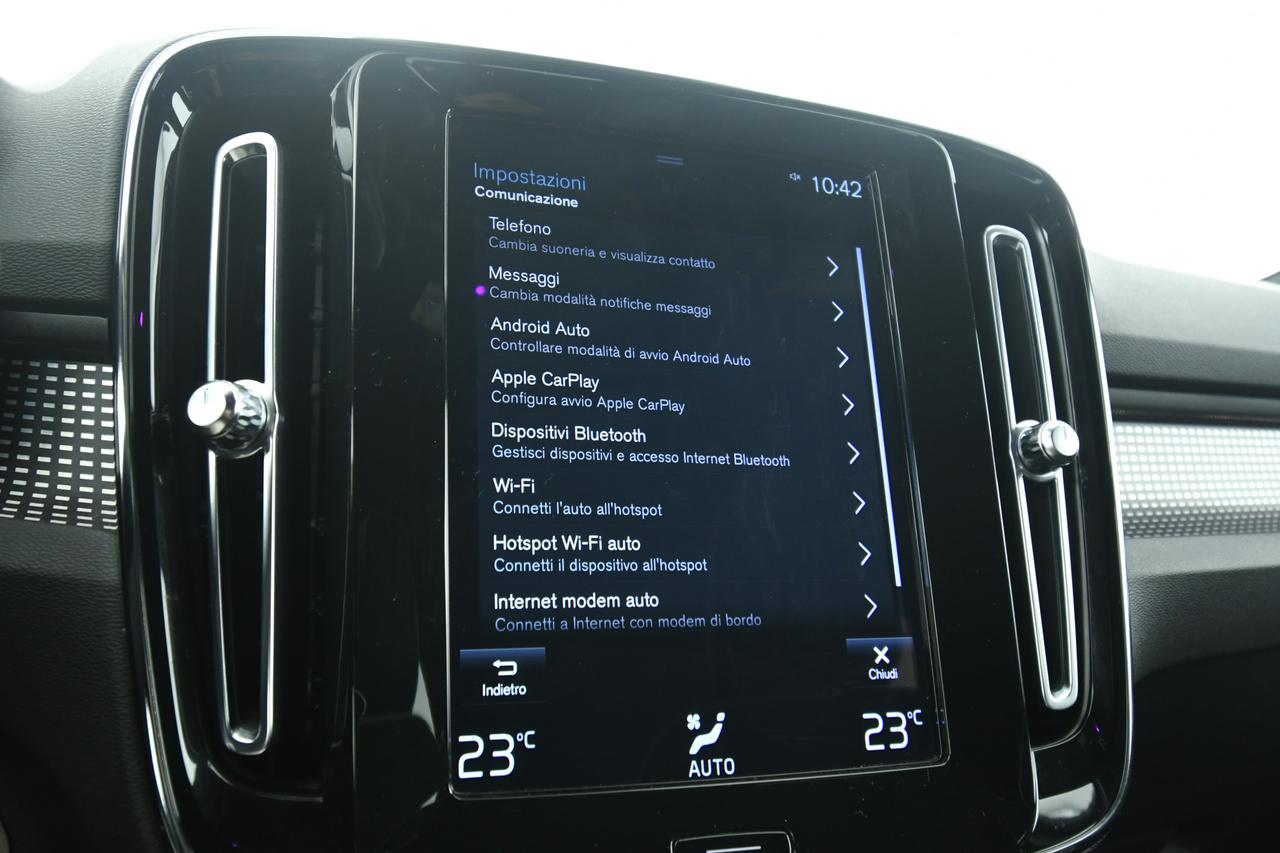 VOLVO XC40 1.5 t4 phev R-design auto my21 NEOPATENTATI+CAMERA