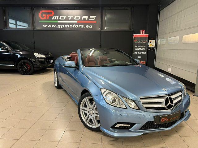 MERCEDES-BENZ E 350 CGI CABRIO 272CV AMG PACK ! COLORAZIONE UNICA !