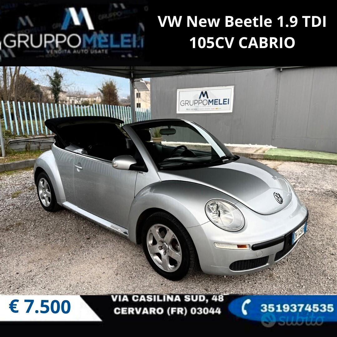 VW New Beetle 1.9 TDI 105CV CABRIO