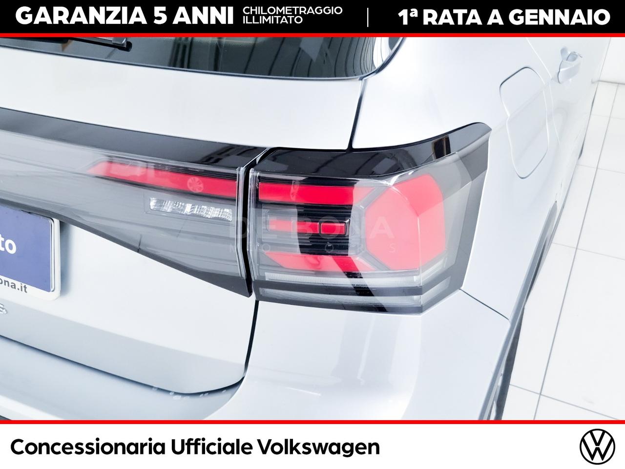 Volkswagen T-Cross 1.0 tsi life 95cv