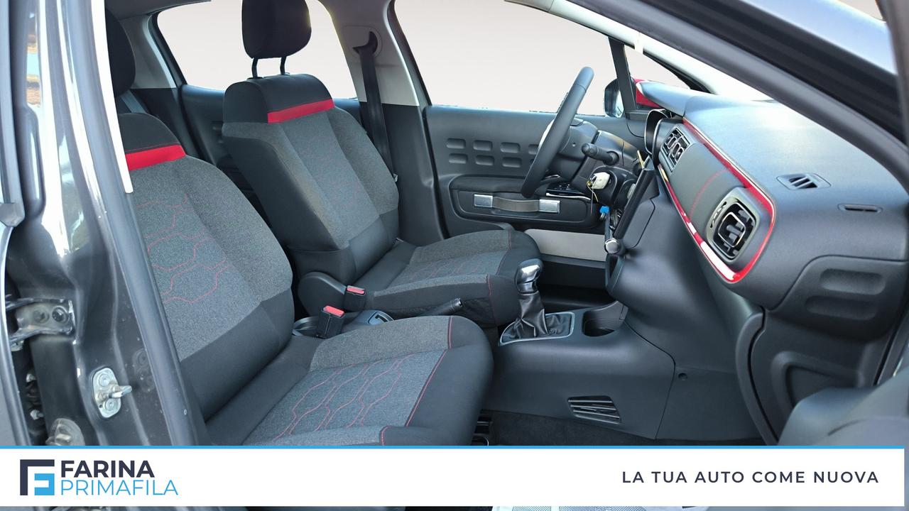 CITROEN C3 III 2017 - C3 1.2 puretech Shine s&s 83cv my18