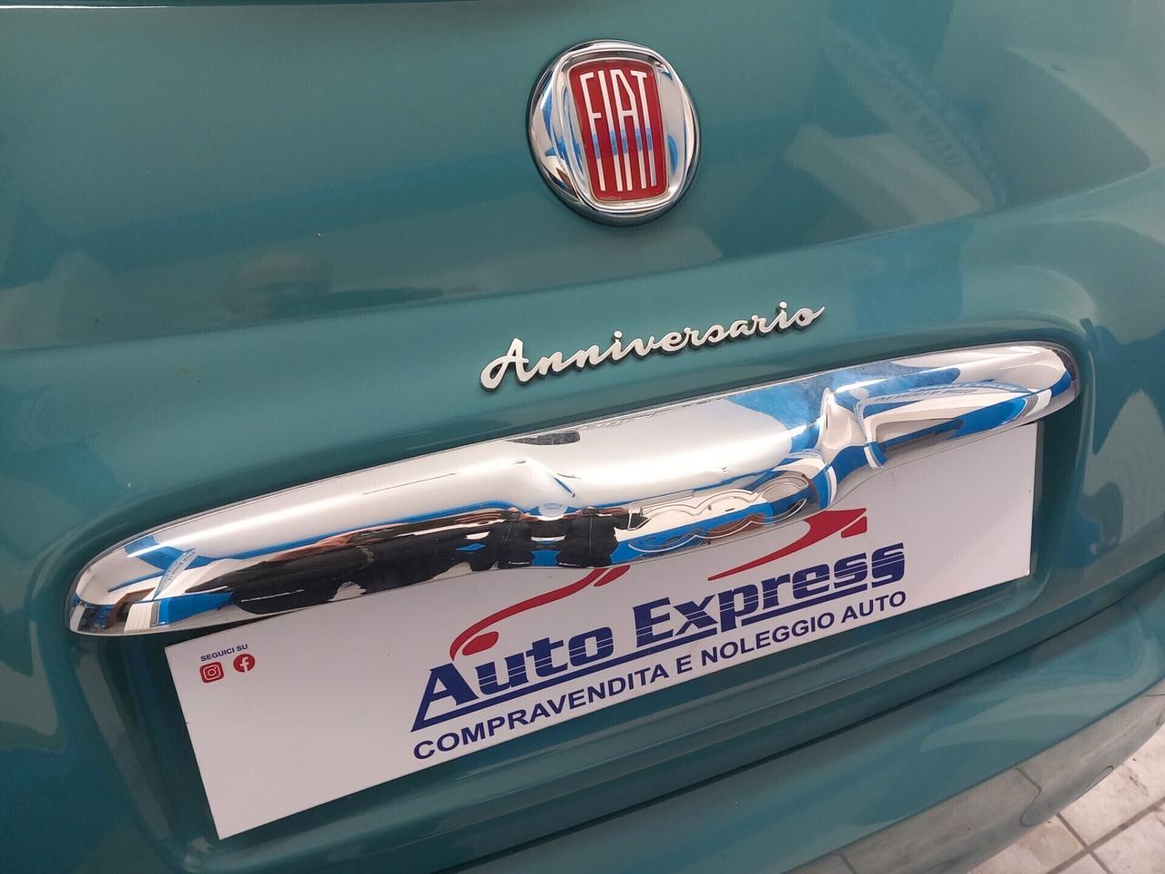 Fiat 500 anno 2017 1.2 benzina 120 mila km