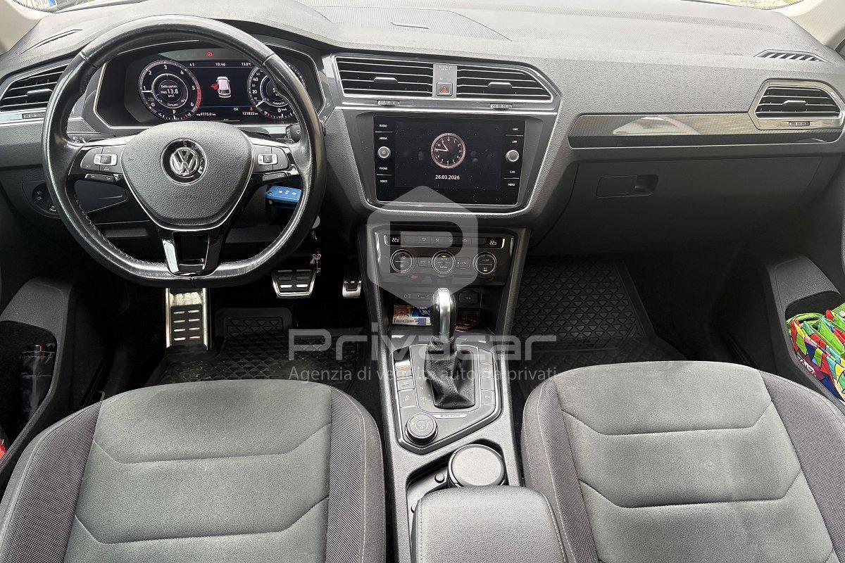VOLKSWAGEN Tiguan 2.0 TDI 190 CV SCR DSG 4MOTION Advanced BMT