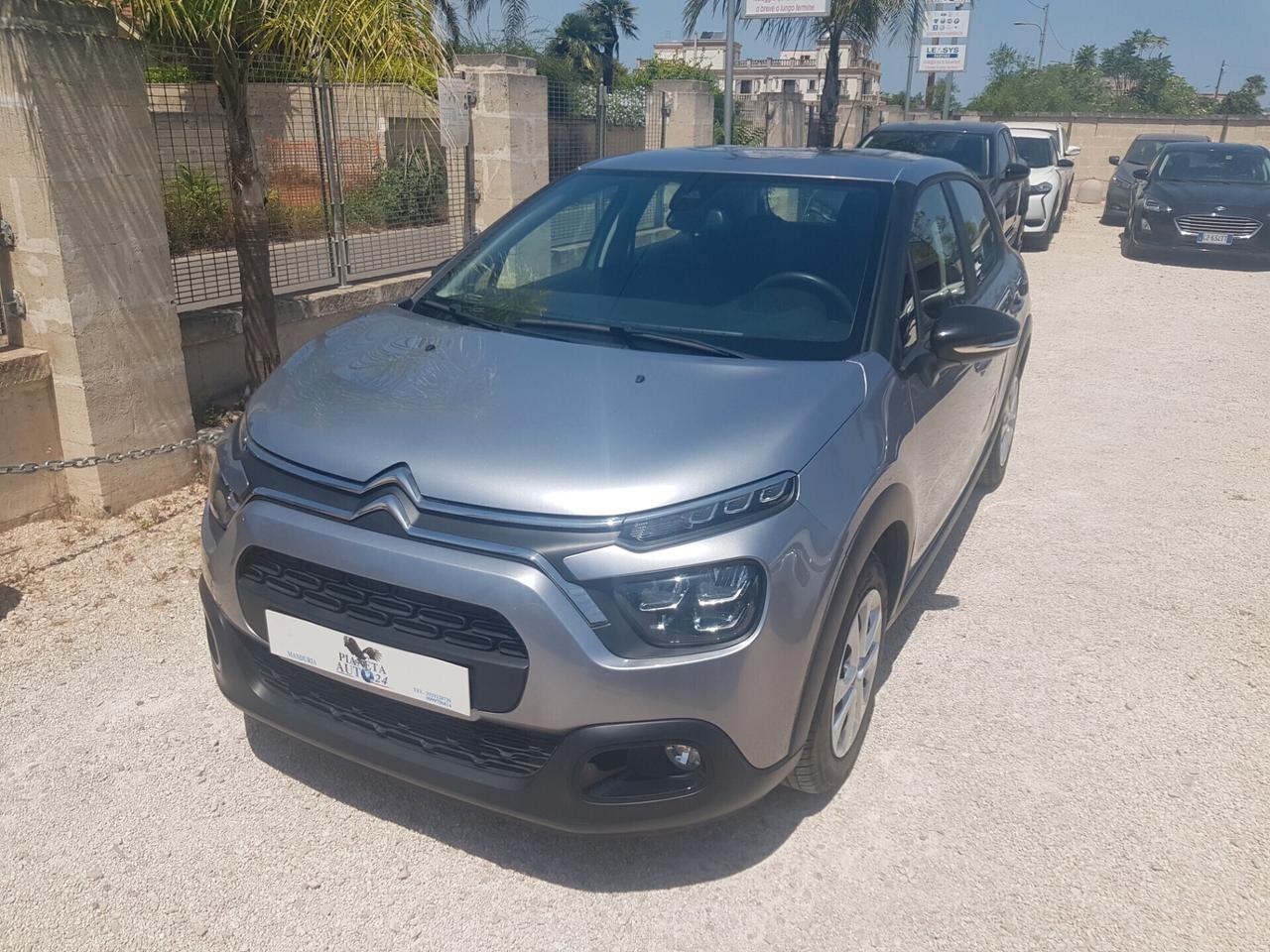 Citroen C3 1.2 83cv Navy Led Cruise Sensori