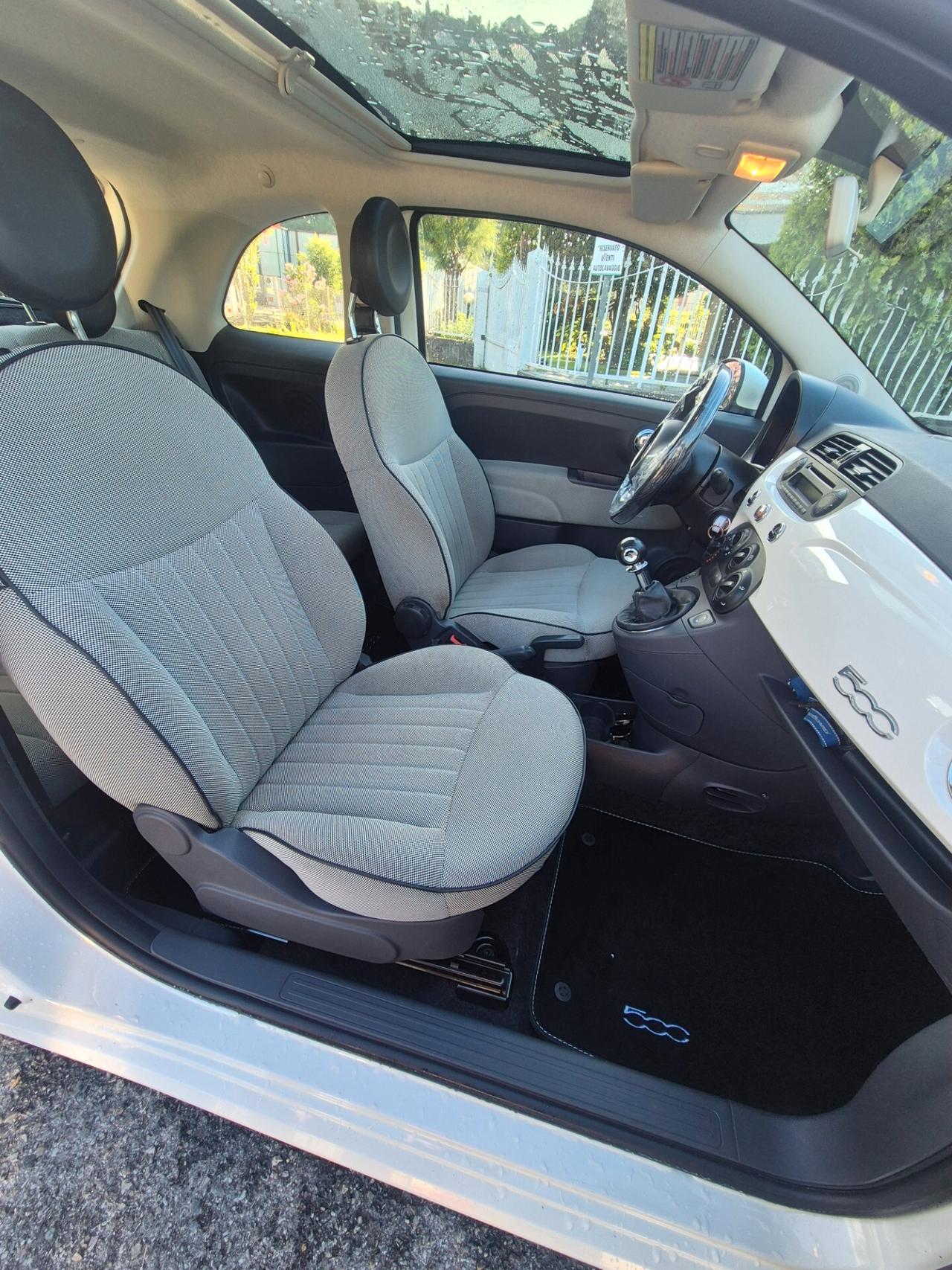 FIAT 500 1.2 BENZINA TETTO PANORAMICO