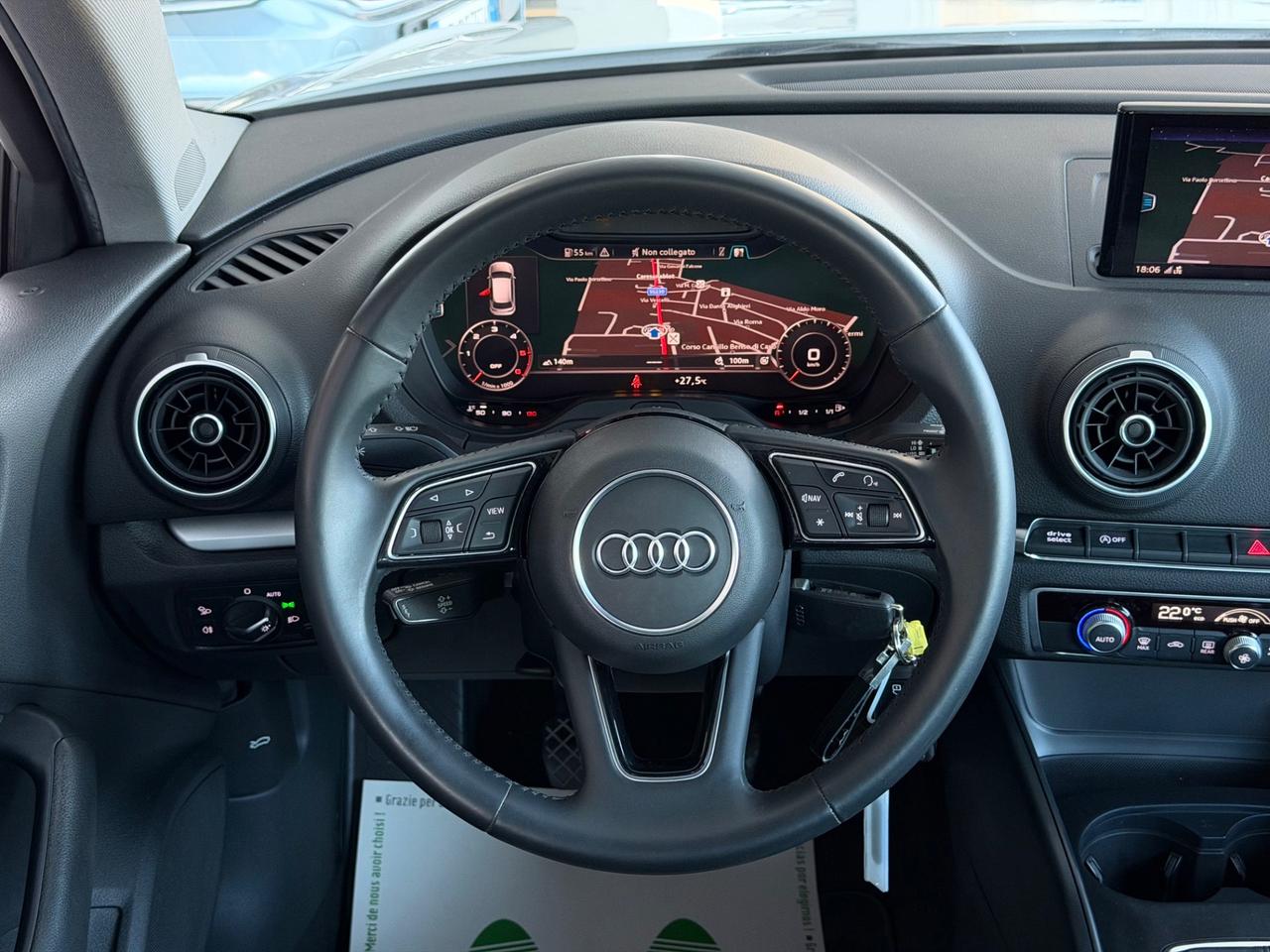 Audi A3 SPB 30 TDI S-LINE VIRTUAL MATRIX