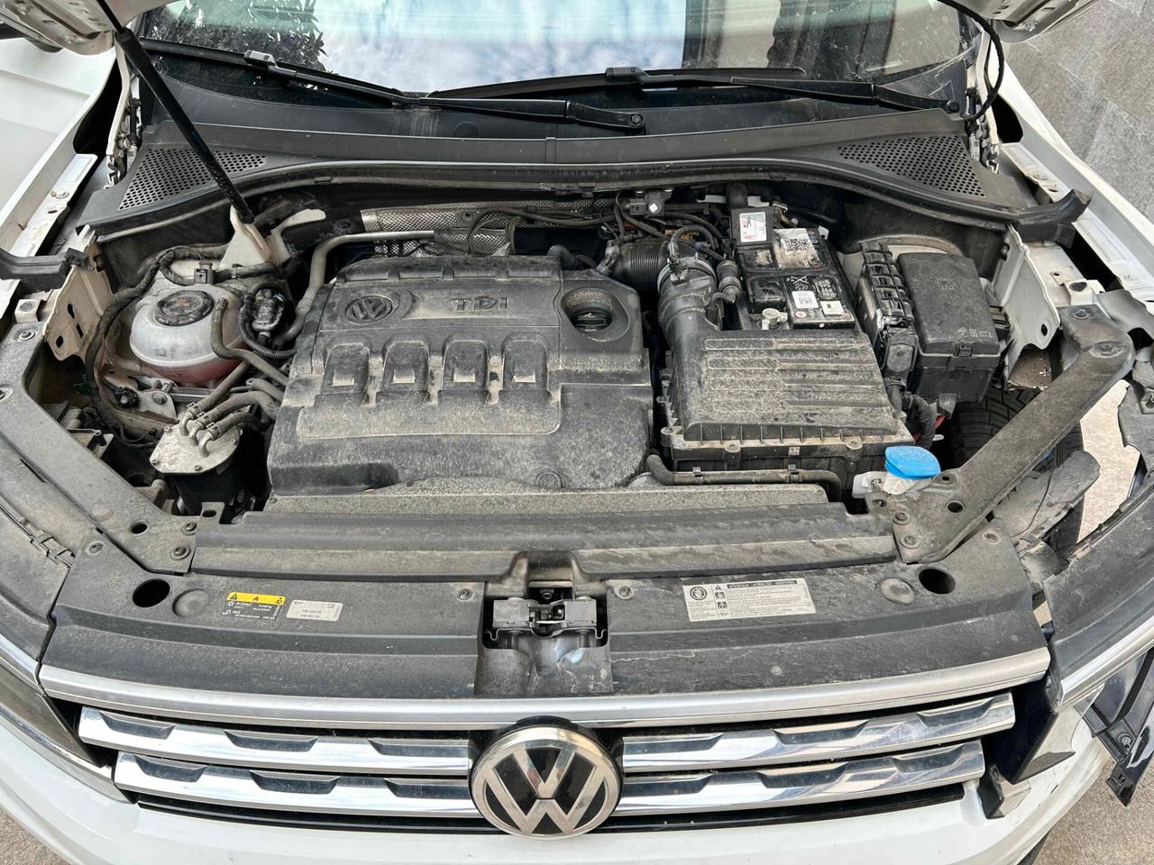 VW Tiguan 2.0 TDI 150CV DSG - 2017 Incidentata