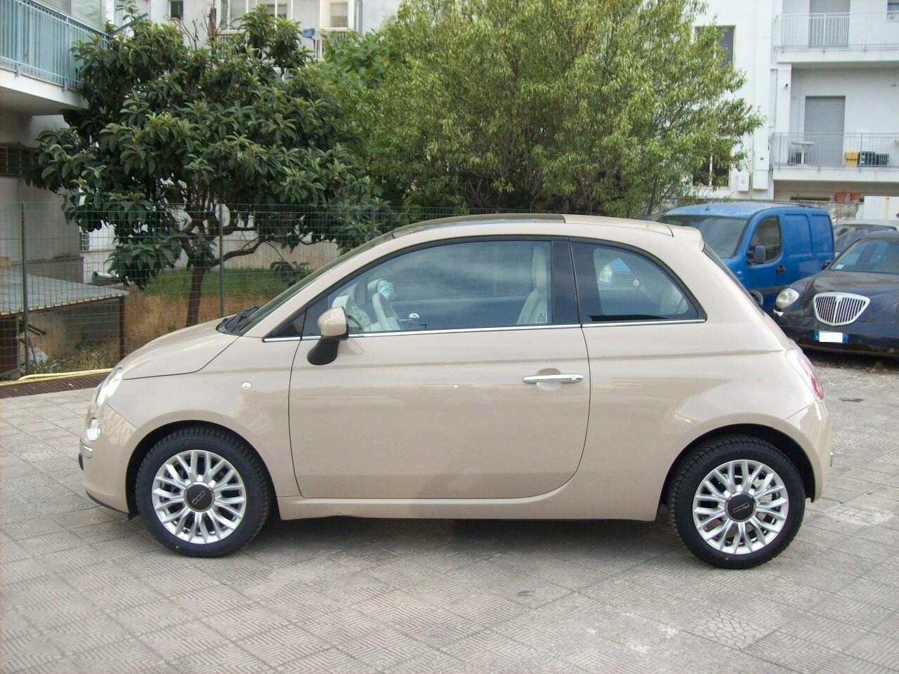 Fiat 500 TwinAir 85CV Lounge Tetto Panoramico