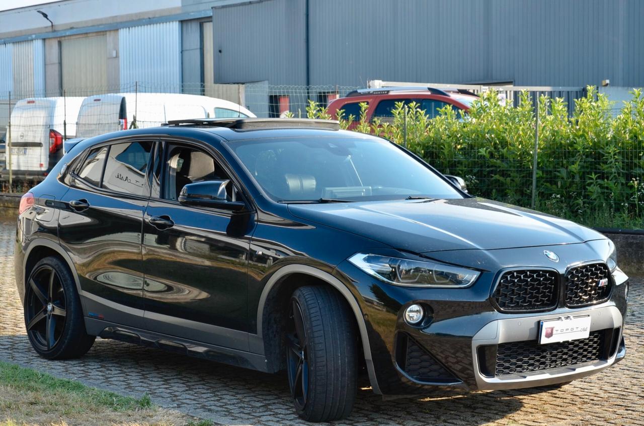 BMW X2 XDRIVE25d MSPORT X 231cv AUTO, UFF ITALIANA, SERVICE BMW, EURO 6C, TETTO, HEAD-UP, FARI LED, 20", PERMUTE