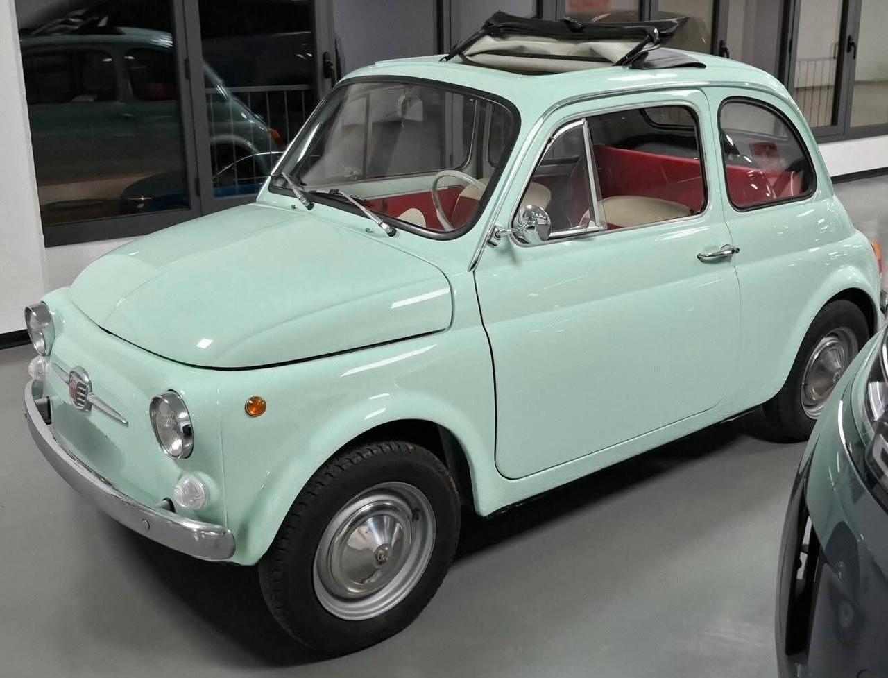 Fiat 500F uniproprietario Libretto e targhe originali