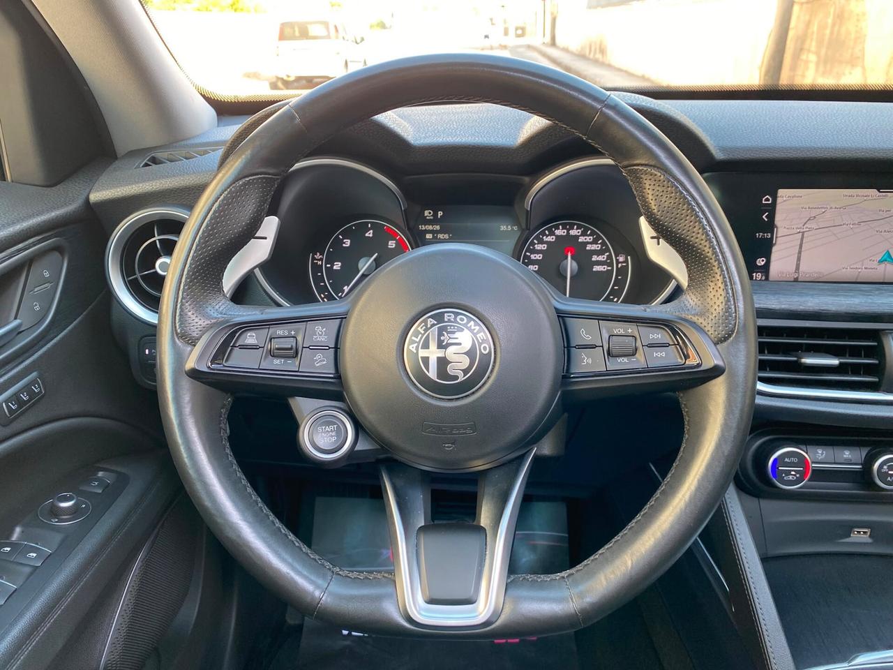 ALFA ROMEO STELVIO 190cv Q4 AT8 TETTO CAM CARPLAY 2021