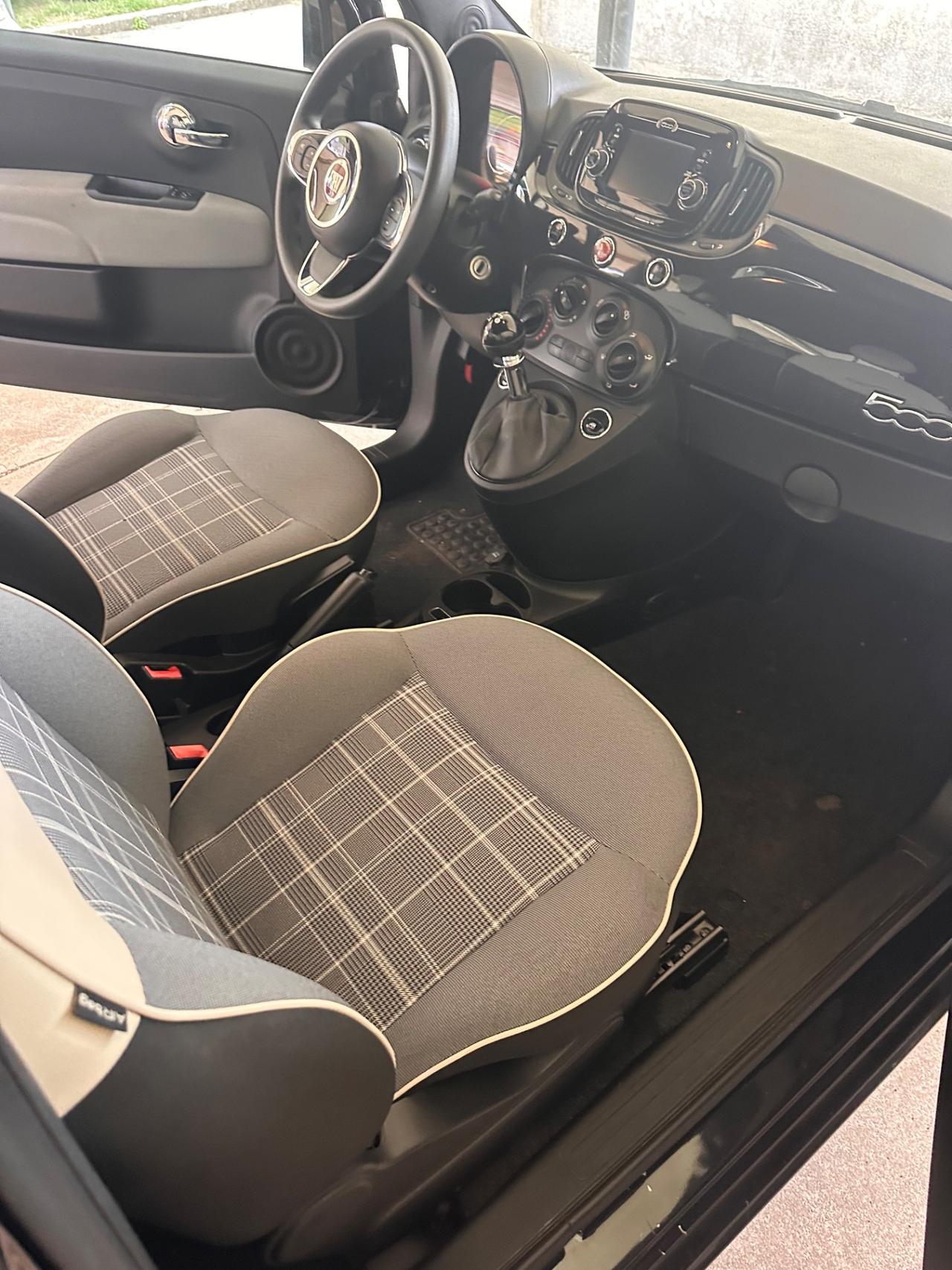 Fiat 500 1.2 Benz 69cv Euro6 Lounge 2019