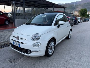 Fiat 500 1.2 benzina 69cv Lounge 2017 tetto panoramico