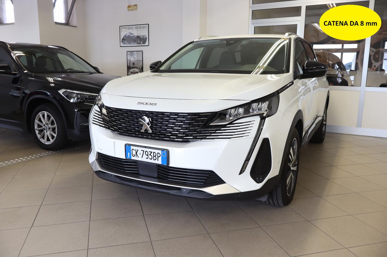 Peugeot 5008 1.5 BLUEHDI 130 CV 7 POSTI ALLURE PACK EAT8 CATENA 8 mm