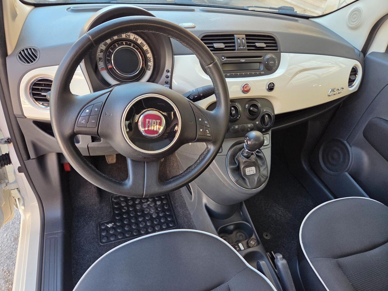 FIAT 500 ANNO 2015 1.2 BENZINA 70 CV KM CERTIFICATI