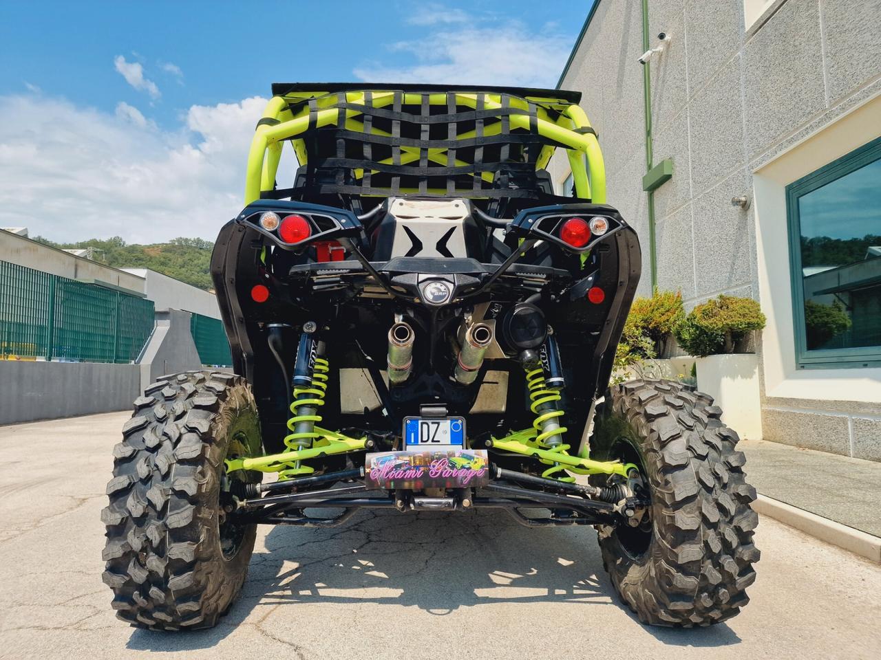 CAN AM MAVERICK TURBO CABINA CHIUSA COMPLETA SCARICHI APERTI