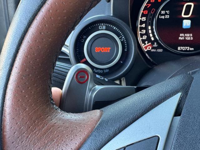 ABARTH 595 1.4 T-JET 160CV MTA TURISMO+PELLE TABACCO+BIXENO