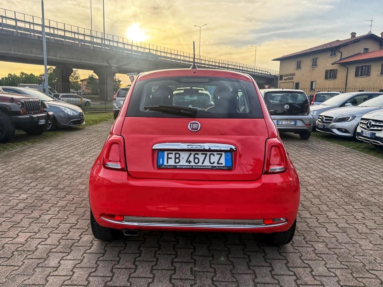 Fiat 500 1.2 Lounge AUTOMATICA TETTO PANORAMICO APRIBILE PELLE FRAU OK NEOPATENTATI