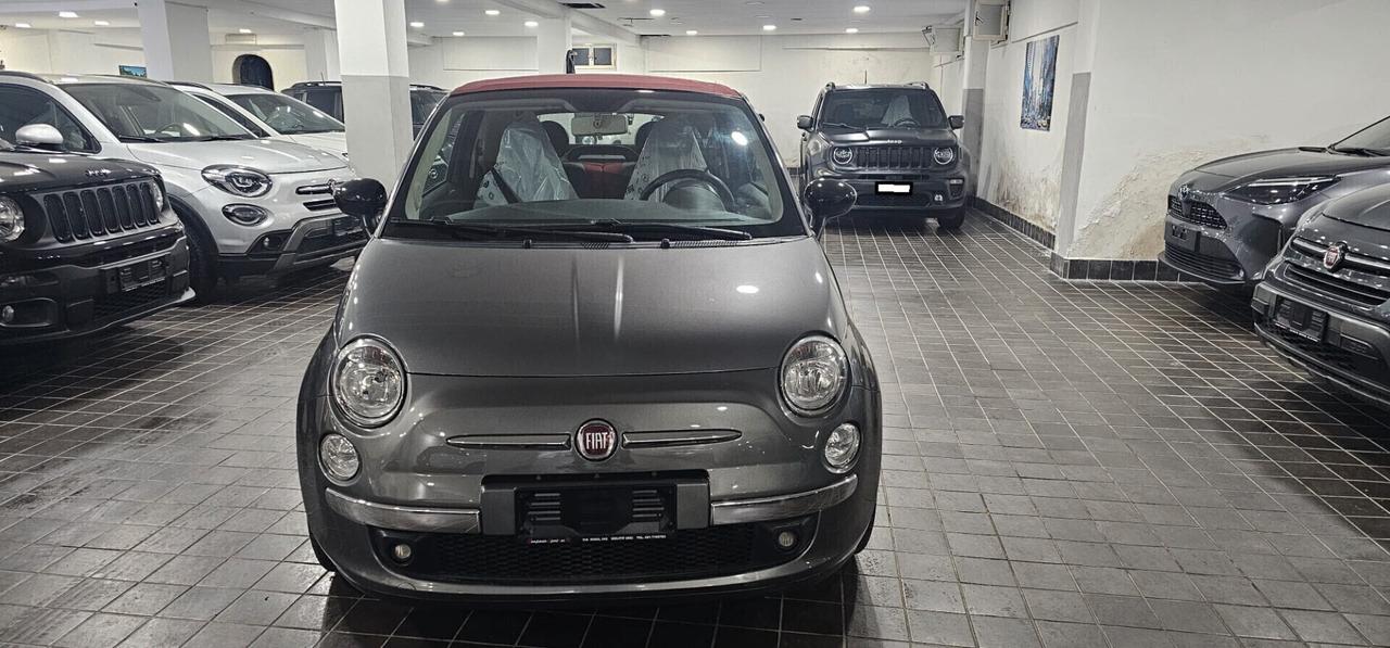 NUOVA FIAT 500C CABRIO LOUNGE 1.2 BENZ 69CV DUALOGIC EDITION