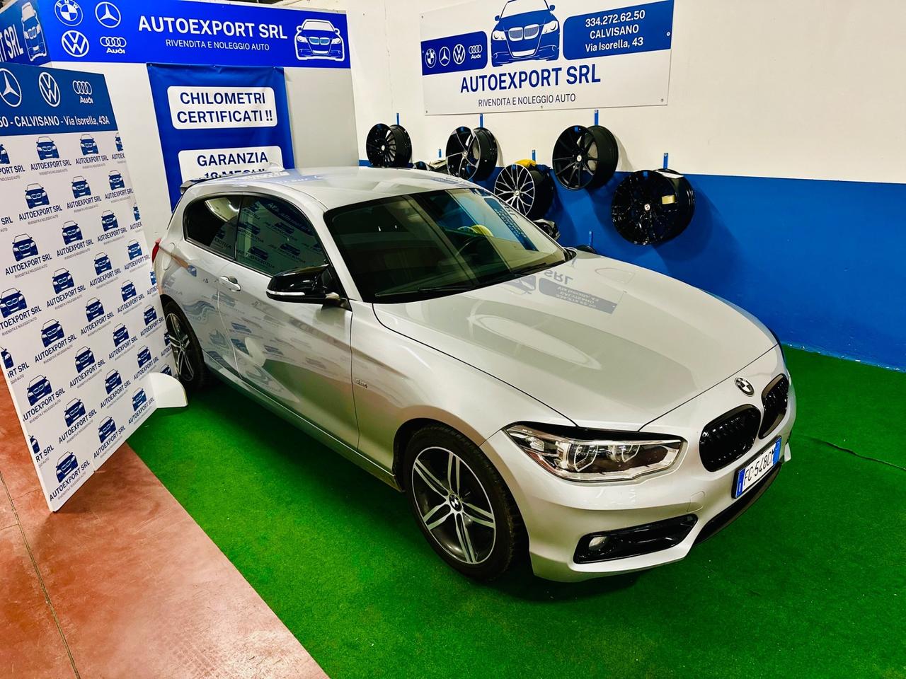 Splendida Bmw 118 Sport/2016/okneopatentati