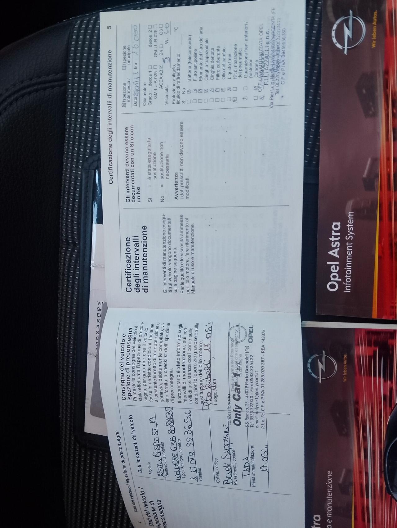 Opel Astra 1.7 CDTI tutta tagliandata Opel perfetta pari al nuovo unica proprietaria