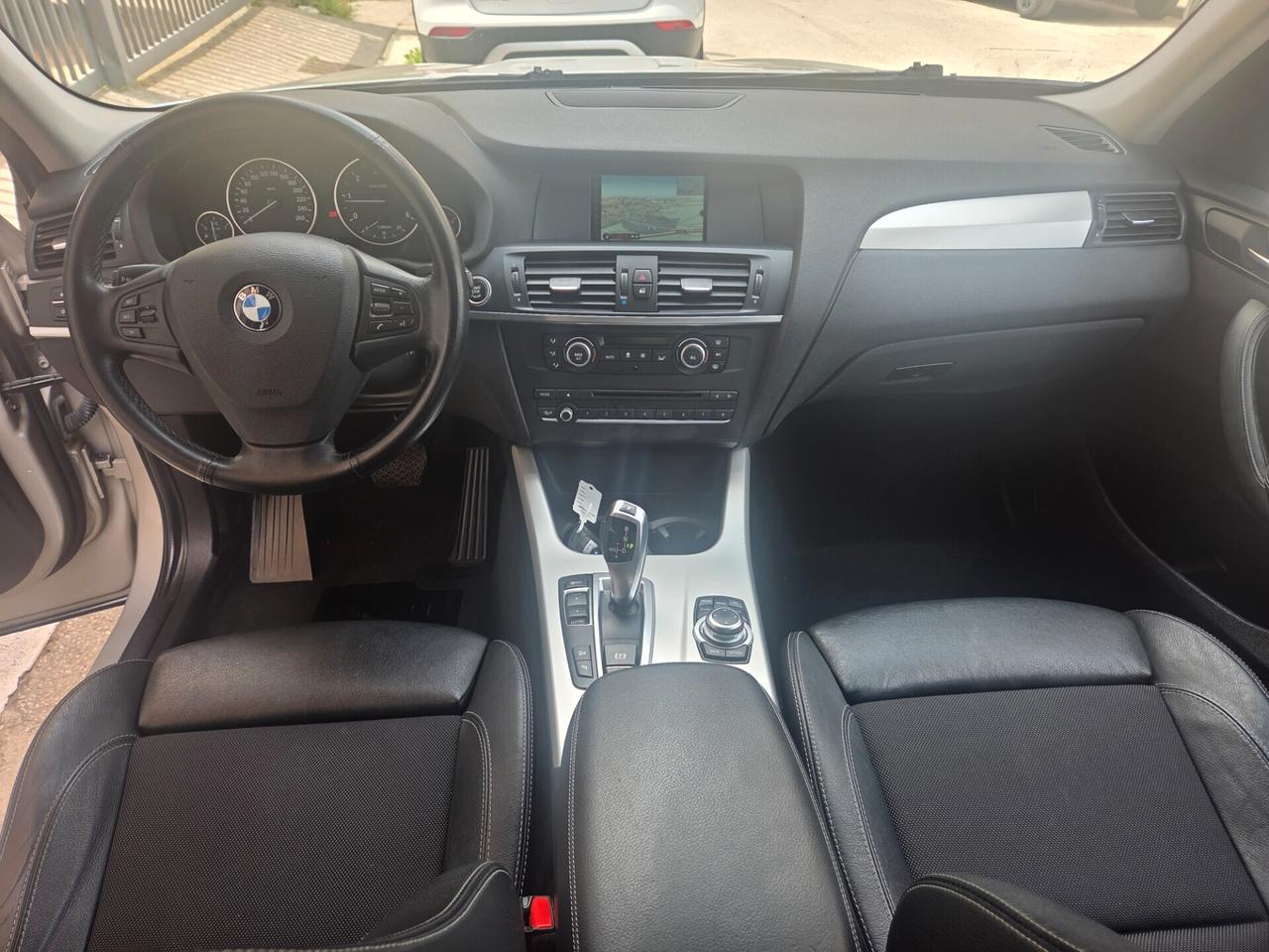 BMW X3 ANNO 2013 2.0 184 CV NAVIG LED KM CERTIFICATI