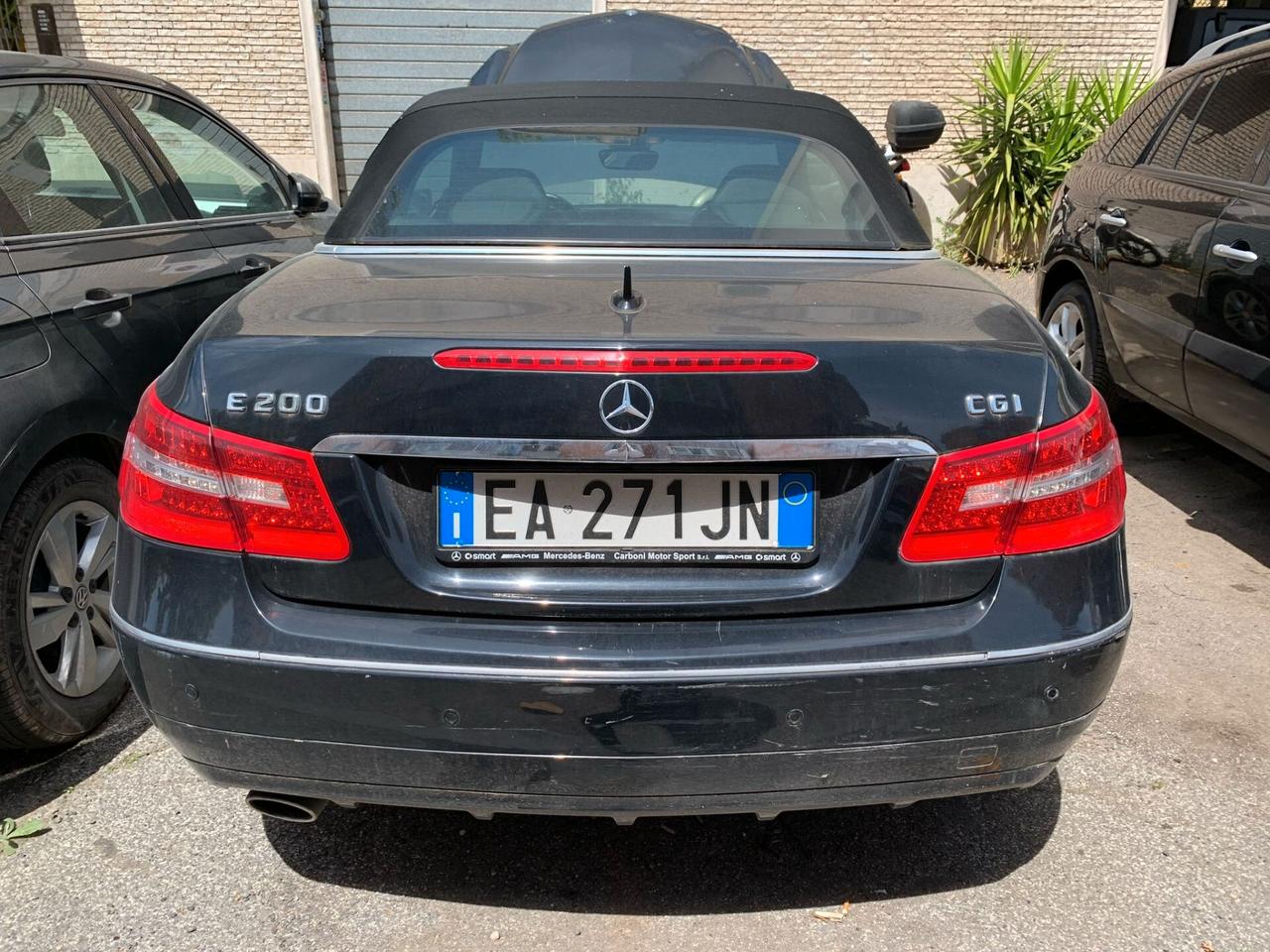 Mercedes-benz E 200 E 200 CGI Cabrio BlueEFFICIENCY Avantgarde