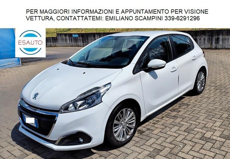 Peugeot 208 Allure 5 porte 1.2 benzina 82 cv euro 6b con garanzia