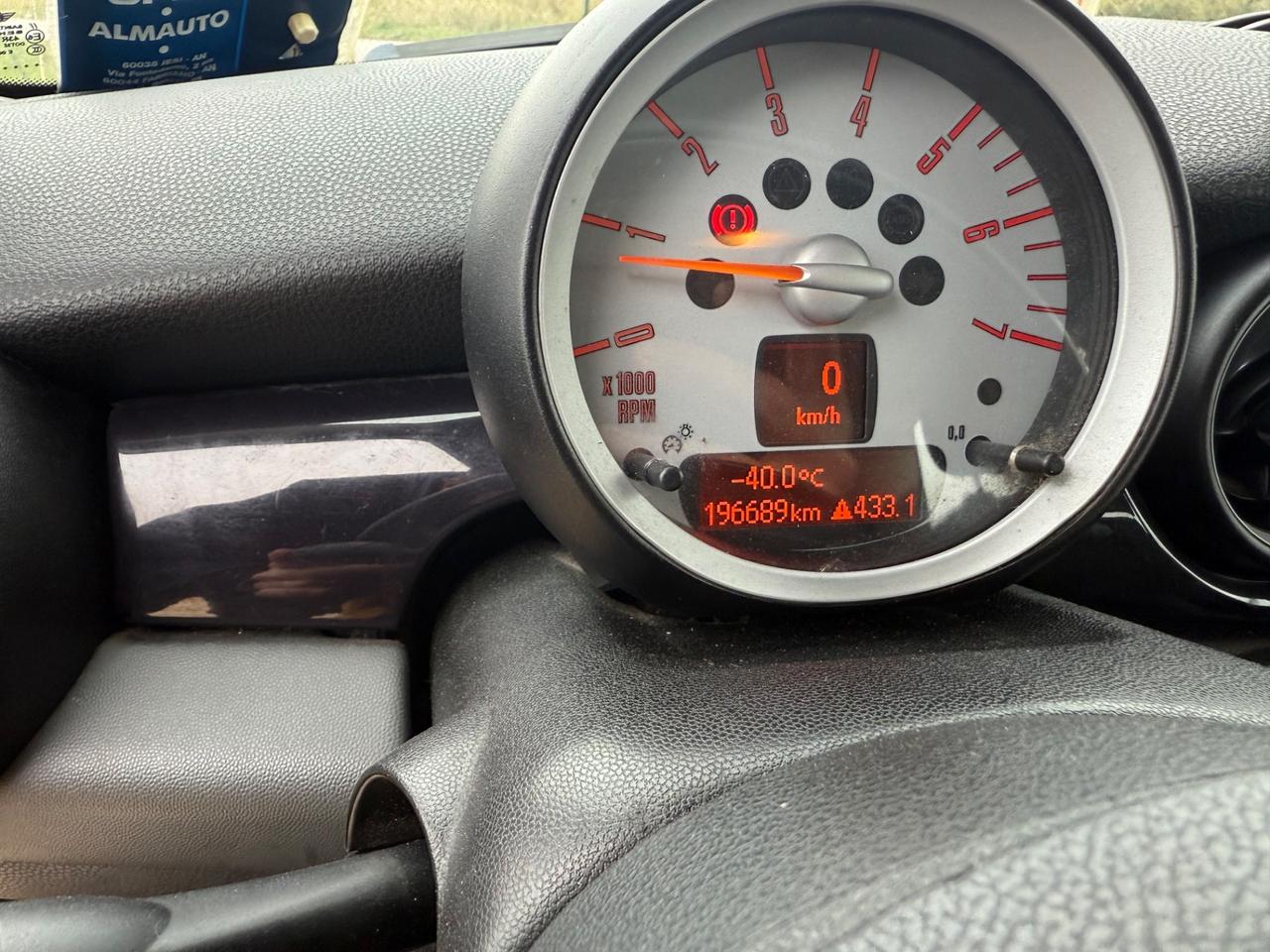 Mini 1.6 16V Cooper Diesel 190.000 PERMUTE