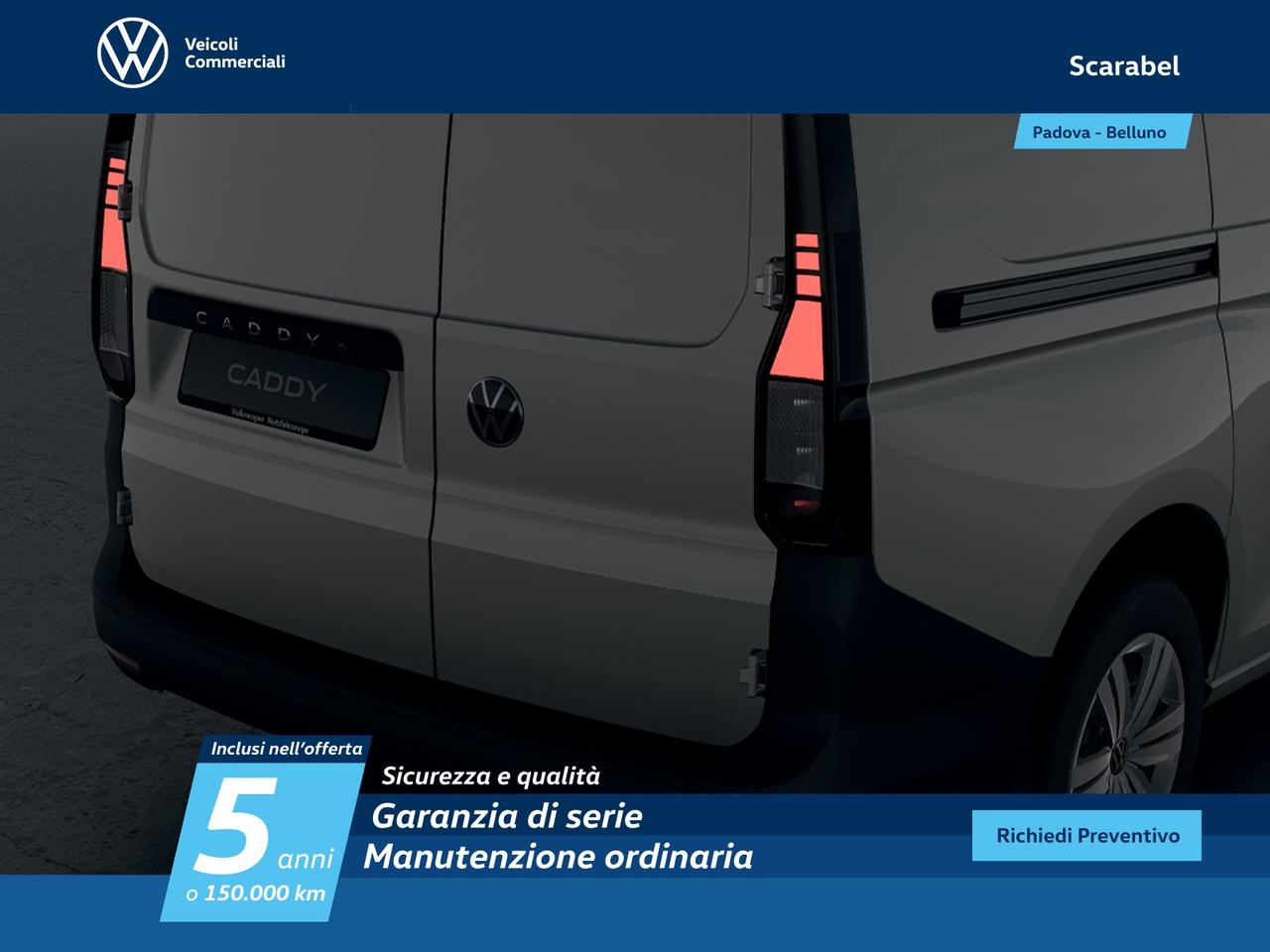 Volkswagen Caddy cargo maxi 2.0 tdi 102cv business my24