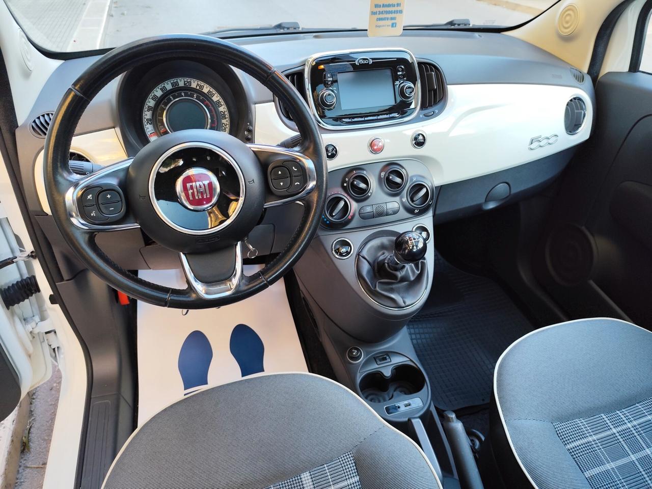 Fiat 500 1.2 EasyPower GPL Lounge TETTO