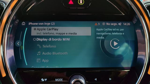 MINI Countryman One Autom LED-APPLE CARPLAY-NAVI-PDC-SED RISC