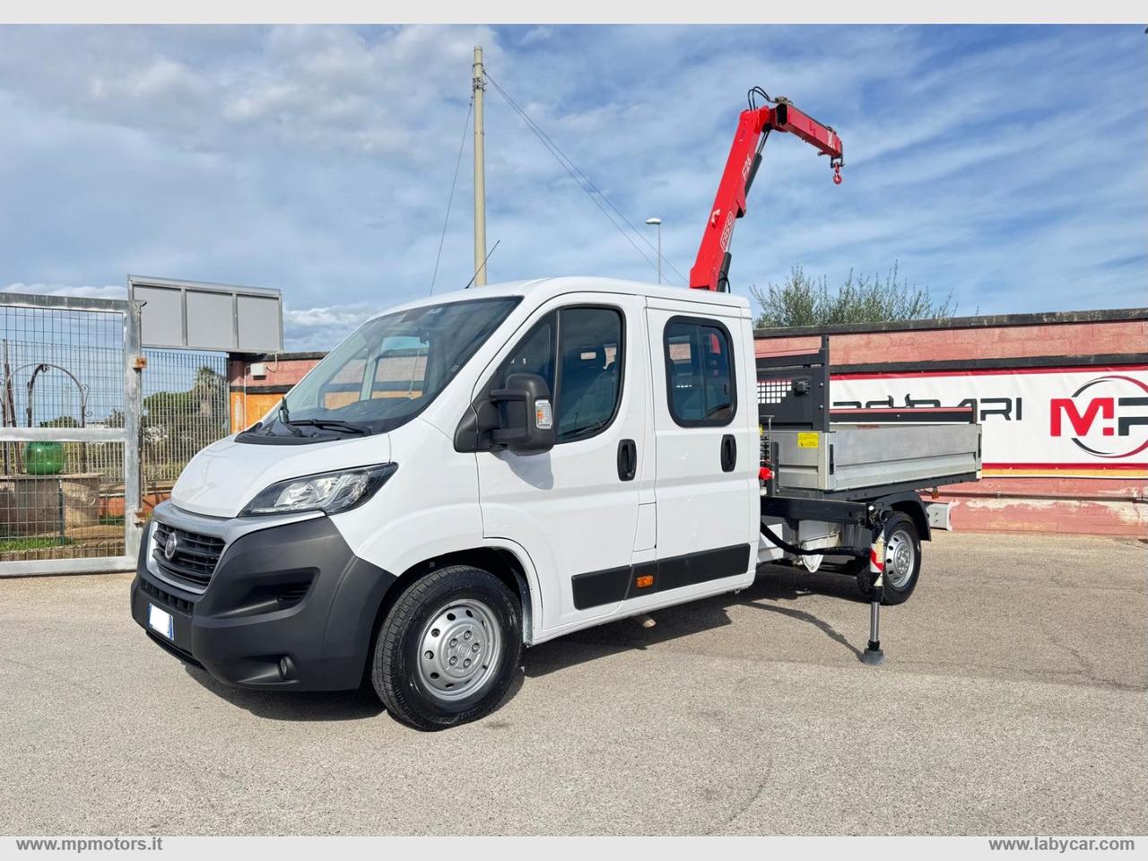 DUCATO D.CAB. + GRU 2.3 MJ 140CV 7 POSTI