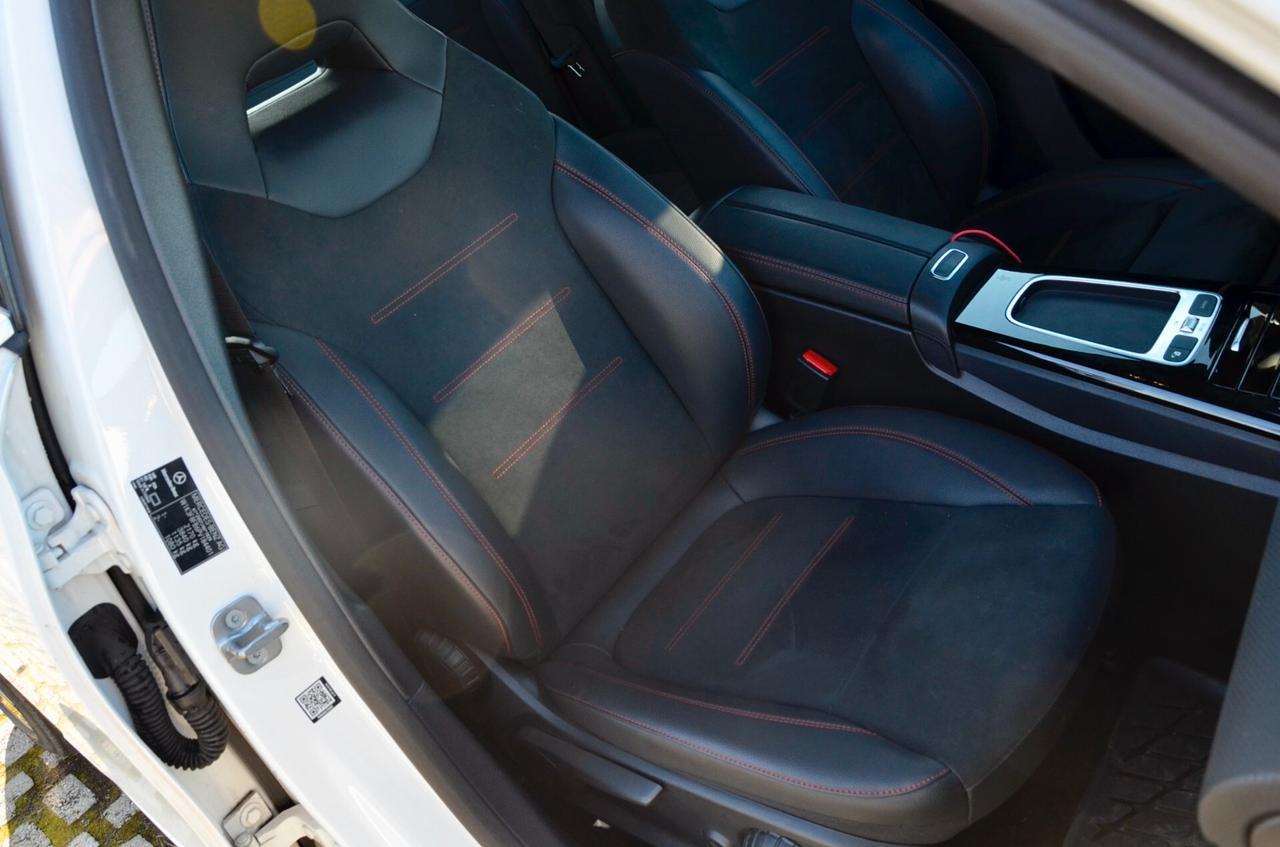 MERCEDES-BENZ A 250e PHEV PLUG IN PREMIUM AMG LINE 218cv AUTO, UNICOPROPRIETARIO, UFF ITALIANA, SERVICE MERCEDES, EURO 6D, RETROCAMERA, LUCI AMBIENTE A 64 COLORI, PERMUTE