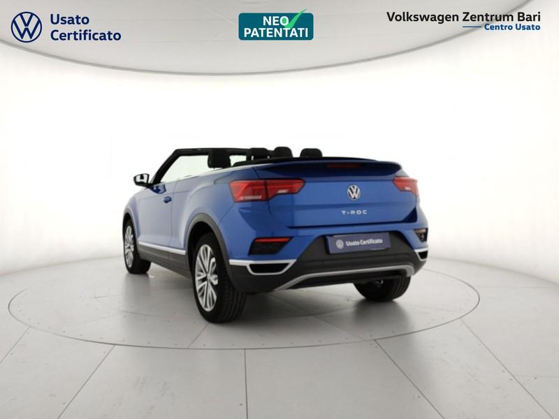 Volkswagen T-Roc cabriolet 1.0 tsi style 115cv