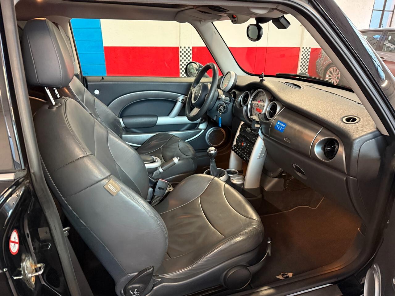 Mini 1.6 COOPER S KIT JCW ORIGINALE 200cv - TETTO - PELLE