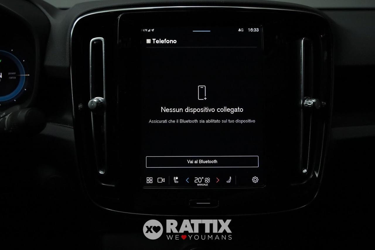 Volvo C40 motore elettrico Twin Motor Ultimate AWD + tetto panoramico