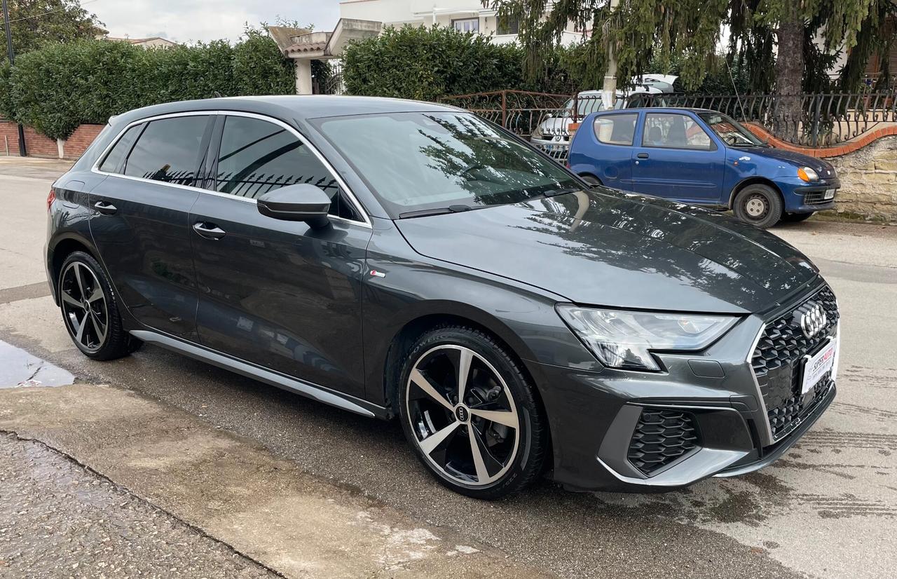 AUDI A3 SPB 2.0 TDI 116CV s-tronic S LINE EDITION