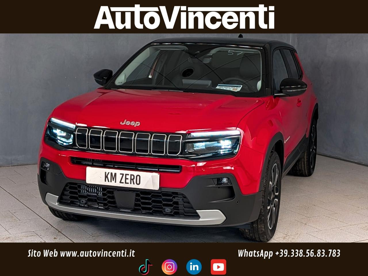 Jeep Avenger 1.2 100 CV Summit Tetto Apribile KM0
