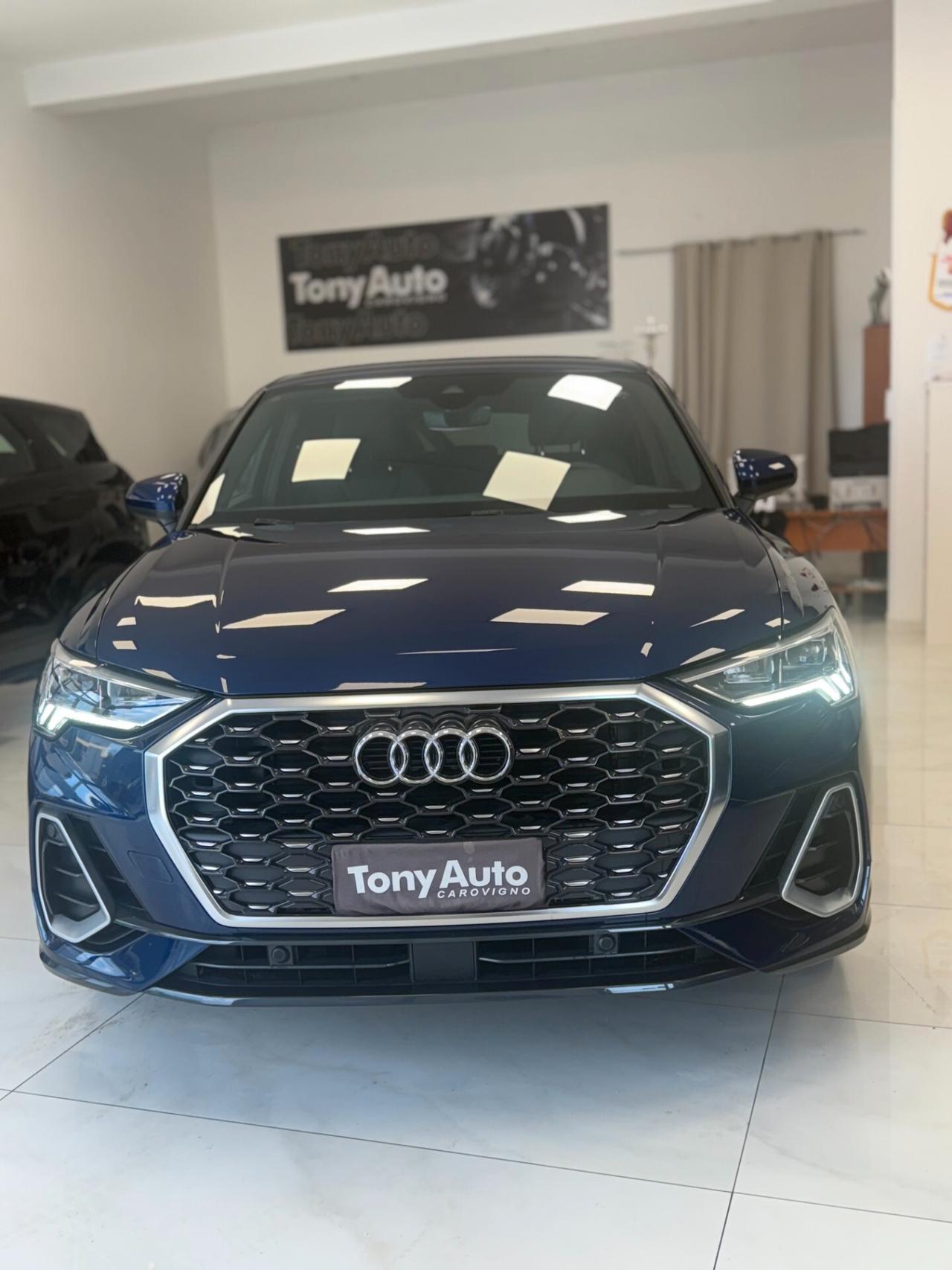 Audi Q3 SPB 35 tdi Sline edition NAVI,TELECAMERA,FARI LED,VIRTUAL COCKPIT,APPLE CARPLAY,PELLE PARZIALE