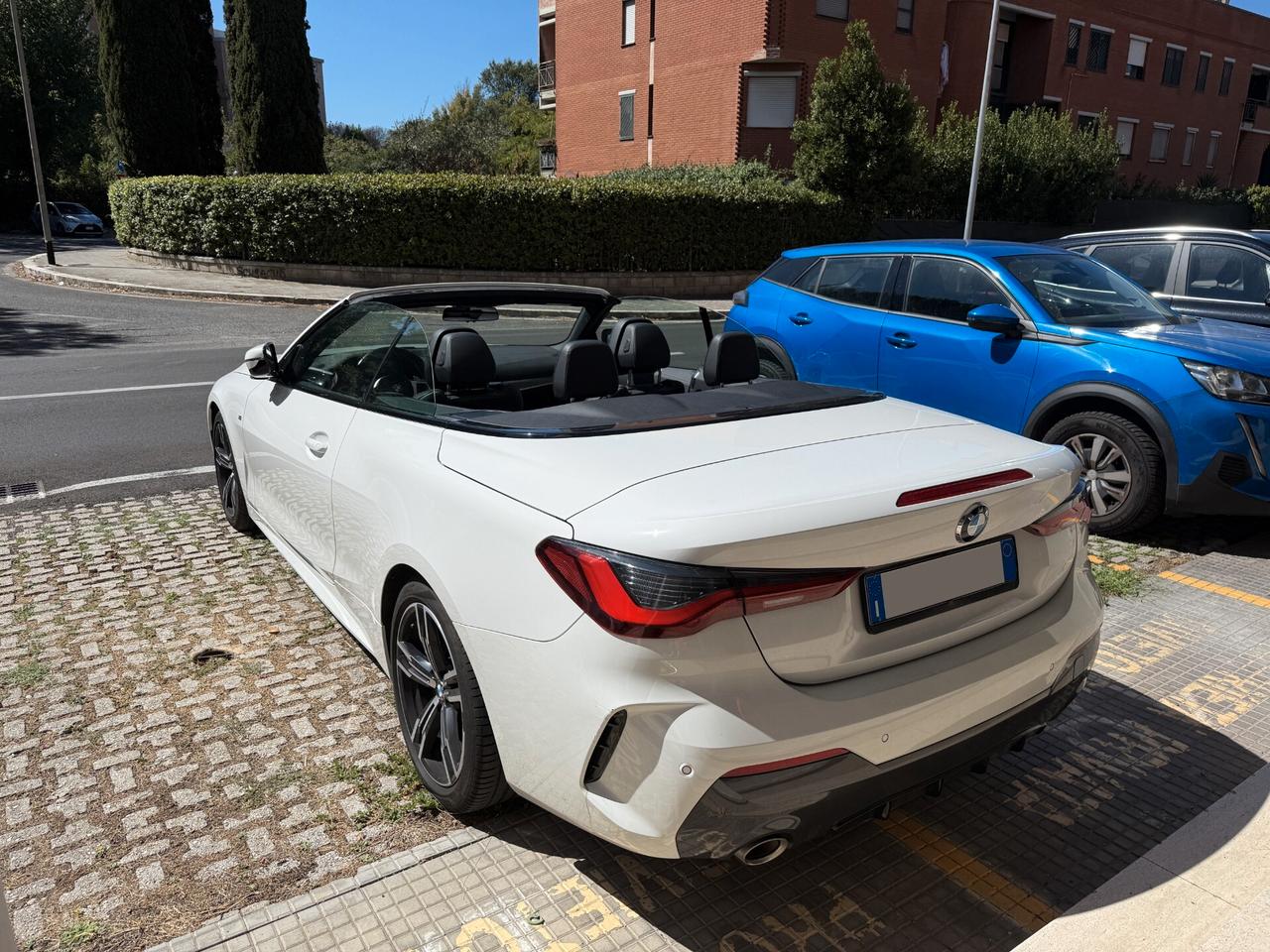 Bmw 420 i M Sport Cabrio full optional prezzo reale no vincolo finanziamento air scarf leve al volante