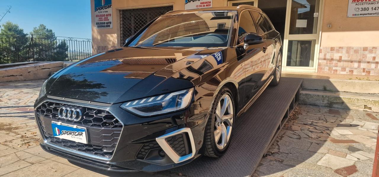 AUDI A4 SLINE 2.0 TDI 163 CV UNICO PORP. 201.000 KM IVA ESPOSTA