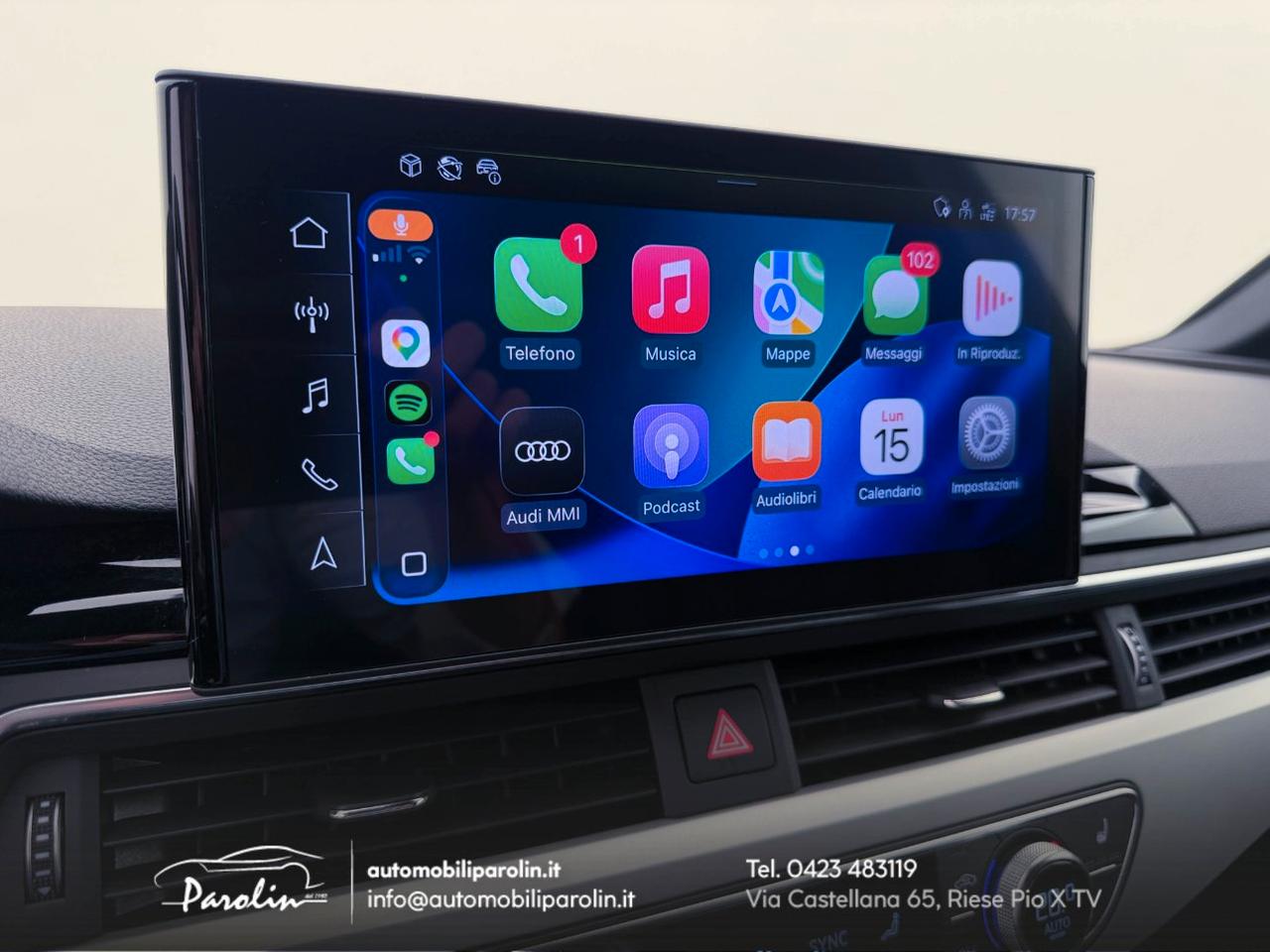 Audi A4 Allroad 40 2.0 tdi mhev Identity Contrast quattro S-tronic LED-pelle-19''