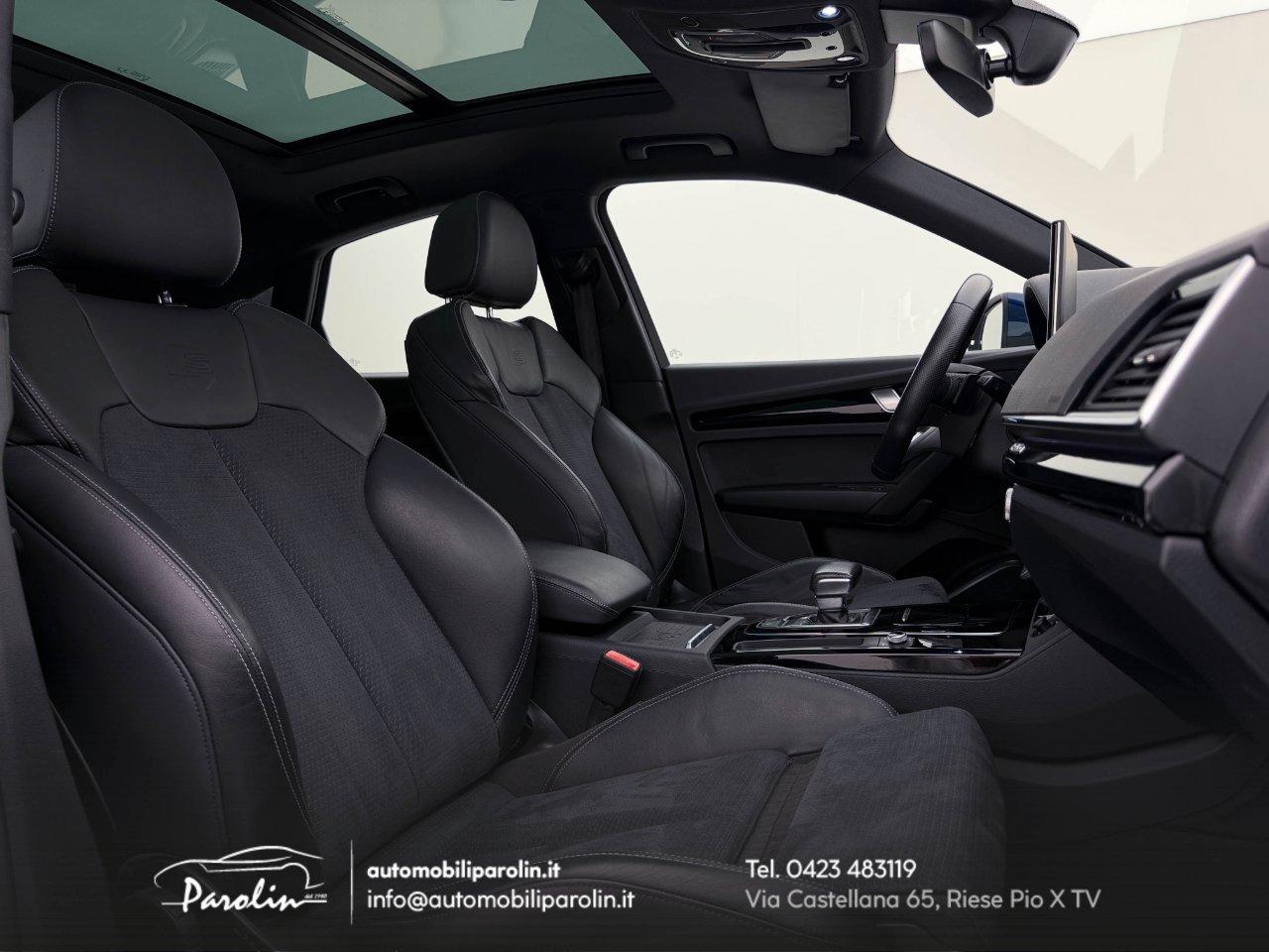 Audi Q5 Sportback 40 2.0 tdi mhev 12V S-line Plus quattro S-tronic Tetto-Black pack-20''